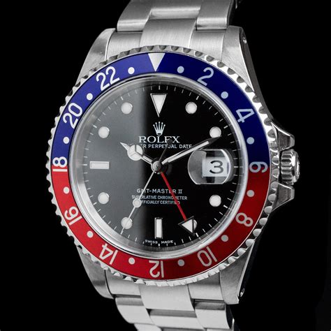 rolex gmt master ii pepsi 2002